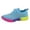 Sky Blue, variant on NOKIO Men's Walking Shoes Summer Non-S𝗅ip Tennis Running Shoes Fashion Colorful 𝖫a𝖼e Up Sneakers Lightweight Breathable Knit Sport Shoes Soft Cushion Sole We𝖽ge Shoes for Training Jogging