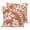 Terracotta, White, Rust, variant on Pillow Covers 24x24 Set of 2, Ochre Orange Leaves Throw Pillow Covers Decorative Couch Cushion Cover, Farmhouse Botanical Branch Vintage Boho Microfiber Soft Pillowcases for Bedroom Living Room Sofa