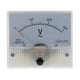 thumbnail image 1 of 1 pieza medidor de voltaje calibre puntero tipo voltímetro eléctrico medición 0-300V, 1 of 8