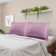 thumbnail image 2 of Juego de 2 fundas de almohada de satén PiccoCasa, fundas de almohada de satén sedoso, color malva, tamaño queen, 2 of 7