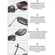 thumbnail image 4 of Oversized Square Aviator Sunglasses For Men Women Pilot Shades Gold Frame Retro Sunglasses - Stylish and protective., 4 of 5