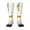 1 Black, variant on Golf Icons And Golfer Pattern Women’s Knee High Crew Socks,Trouser Socks Comfortable, Breathable, Moisture-Wicking and Soft