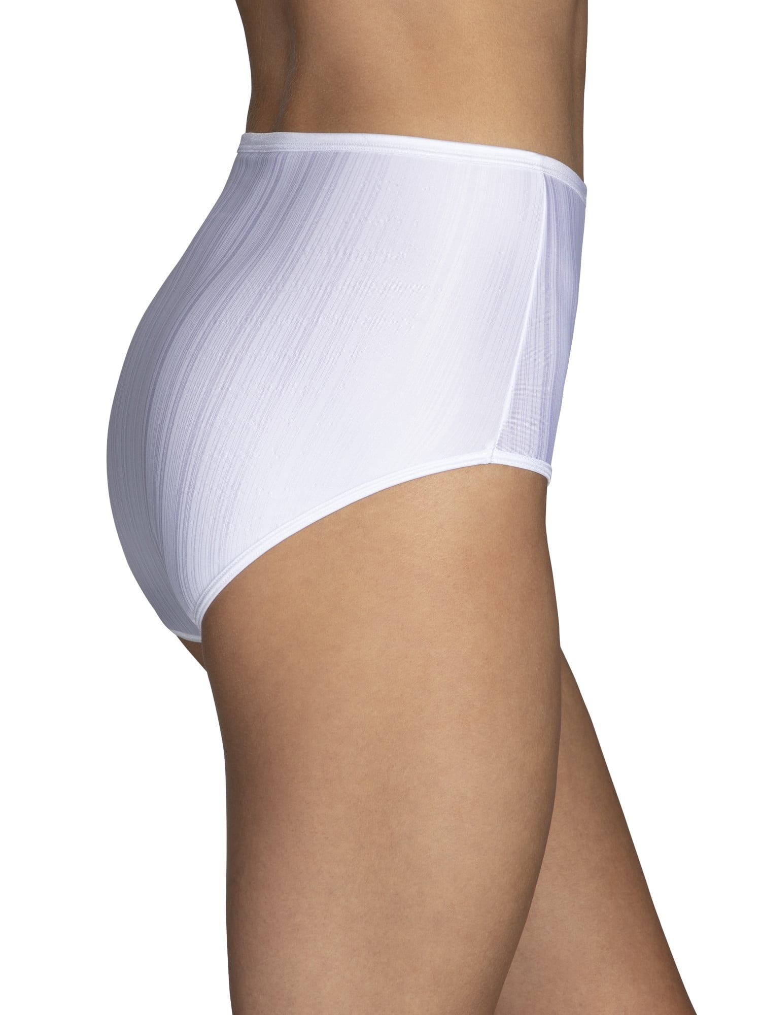Vanity Fair Radiant Collection Women's Comfort Stretch Brief Panties, 3 Pack, Sizes S-5XL