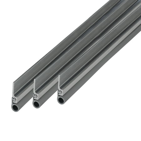 M-D Building Products 43303 Silver Aluminum and Vinyl CINCH® Self-adhesive Top and Sides Door Seal Kit