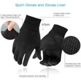thumbnail image 3 of Guantes con forro calefactable para pantalla táctil, ropa interior en forma de S, guantes de ciclismo, guantes para correr, resistentes al viento, transpirables, antideslizantes, ideales para ciclism, 3 of 5