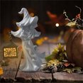 thumbnail image 3 of Zmoon Witch Resin Lantern Figurine, 3 of 4