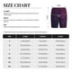 thumbnail image 3 of Balery Black Dark Blue Purple Pantalones cortos de pijama de punto de algodón para hombre con cinturilla y bolsillos-Large, 3 of 6