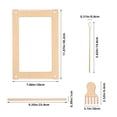 thumbnail image 2 of AURARMLET Wood Weaving Sticks Kit for Crafts and Projects, 1 Set of Wooden Tools for Beginners and Experts, 2 of 8