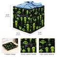 thumbnail image 3 of Alien Foldable Toy Box with Handle, 10.8"x10.5"x10.6", Large Capacity Storage Containers, Storage Cubes, Storage Baskets, 3 of 6