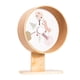 thumbnail image 1 of Rueda de ejercicio para hámster Rueda silenciosa de madera para hámster Ratón Jerbo Erizo S, 1 of 8