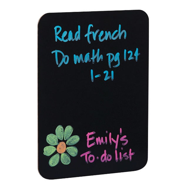 Meal Planner Shopping List 3 Chalk Marker Pens & Cleaning Eraser CUHIOY Magnetic Blackboard for Fridge Magnetic Chalkboard to Do List 17 x 11Fridge Notepad,Dry Erase Planning Board for Memo
