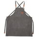 thumbnail image 1 of Delantal de barbero Delantal de lona Bolsillos multifunción Correa desmontable Impermeable a prue MABOTO Delantales, 1 of 7