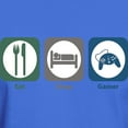 thumbnail image 3 of CafePress - Eat Sleep Gamer T Shirt - Men's Classic Graphic Cotton T-Shirt, 3 of 4