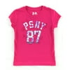 Aeropostale Girls Graphic T-Shirt 5 Pink 4713