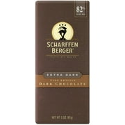 SCHARFEEN BERGER Artisan Chocolate Bars, Extra Dark, 3 Ounce (Pack of 6)