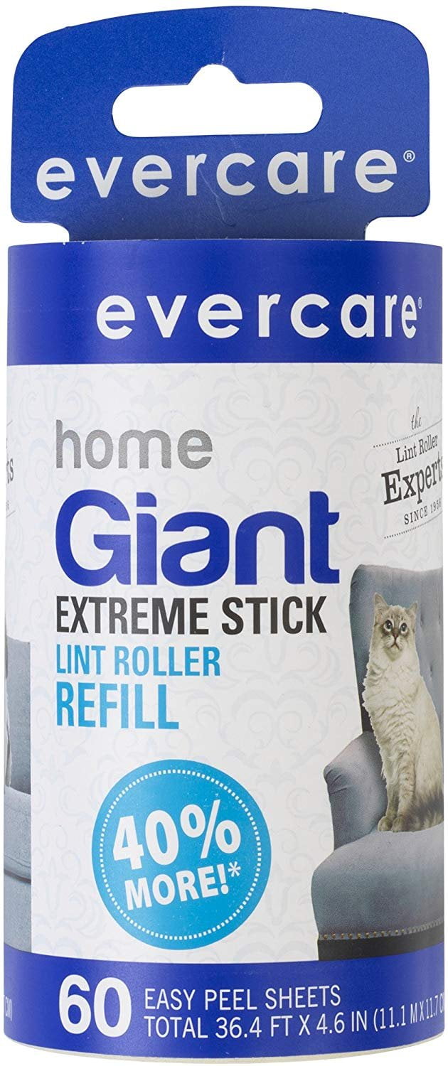 Evercare Giant 60 Layer Lint Roller Refill, Count