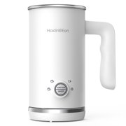 HadinEEon Milk Frother, 4-in-1 Electric Milk Frother and Steamer (5.1 oz/10.1 oz), Automatic Milk Frother Foam Maker, Coffee Frother for Latte Cappuccino, Macchiato