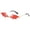 B, variant on Tiitstoy Bat Shaped Sunglasses Cute Rimless Bat Eyewear Halloween Fashion Frameless Sun Glasses, Goth Glasses Funky Novelty Rimless Eye Glasses for Halloween Party