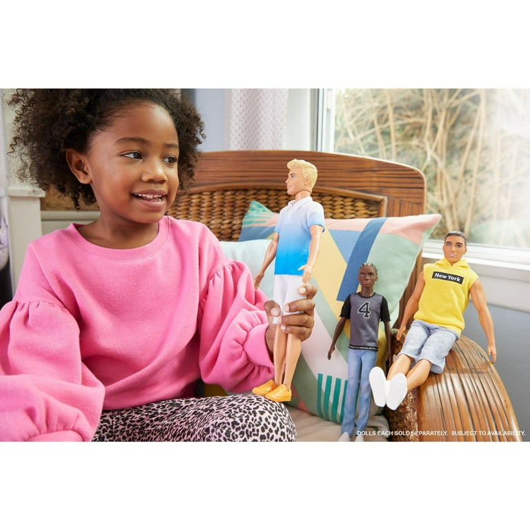 Barbie Ken Fashionistas Doll, Blonde Wearing Blue Ombre