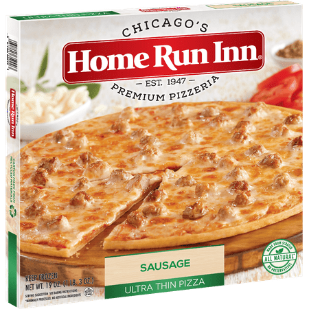 Home Run Inn Ultra Thin Crust Sausage Frozen Pizza - 19oz