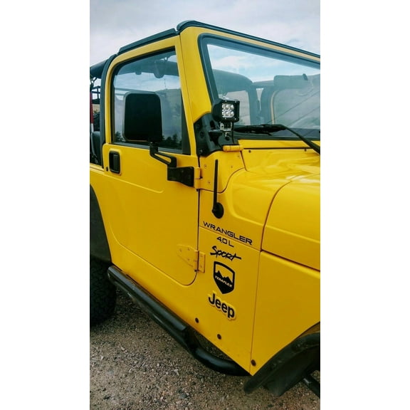 6 3/4" inch Short Antenna Mast AM/FM for JEEP WRANGLER 1987-2006 YJ/TJ 1987-1997-2006