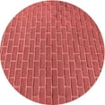 thumbnail image 1 of Ahgly Company Machine Washable Indoor Square Transitional Red Area Rugs, 3' Square, 1 of 7