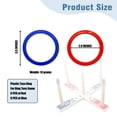 thumbnail image 2 of Toss Rings OUTOSS, paquete de 12 unidades, TPR suave, 2 colores, 2 of 5