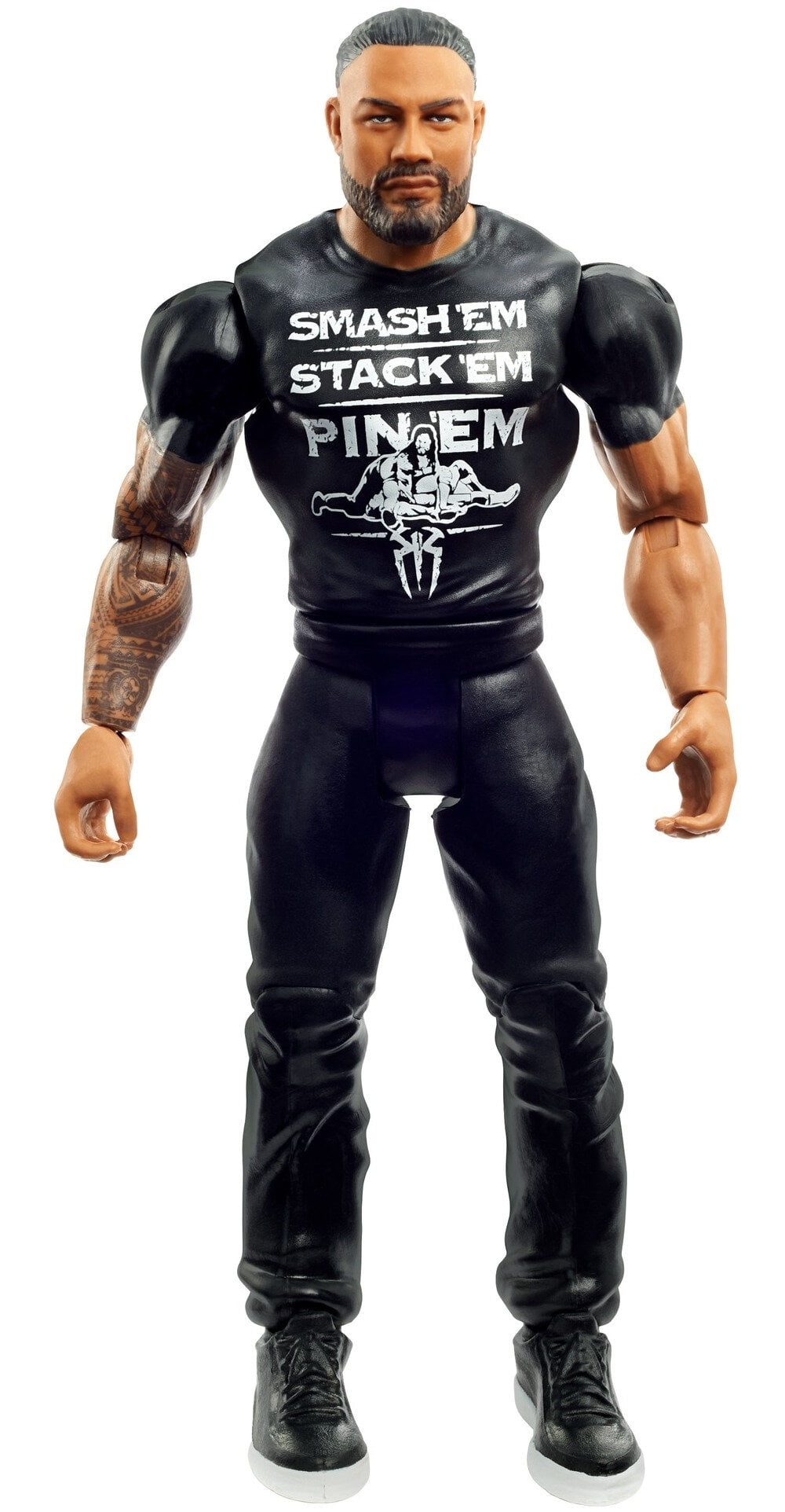 WWE Roman Reigns Action Figure, Posable 6-inch Collectible for Ages 6 Years Old & Up​​