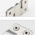 thumbnail image 3 of 6 Pairs [12 Pack] Embedded Concealed Mounting Bracket Interlock Hanging Buckle Stainless Steel Wall Hardware For Hanging Picture Mirror Frame Backspla, 3 of 5