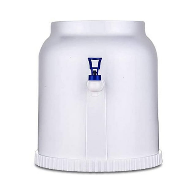 Desktop Water Dispenser Mini Bottled Cooler Drinking Stand without bucket for Office Desk Room Table Kitchen Counter (without bucket)9.8*10.6in