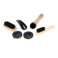thumbnail image 7 of 8PCS Shoe Shine Care Kit Black and Neutral Polish Brushes for Boots Shoes Sneakers Style 1, 7 of 7