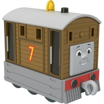 Thomas & Friends Toby Diecast Metal Push-Along Toy Train Engine for Preschool Kids