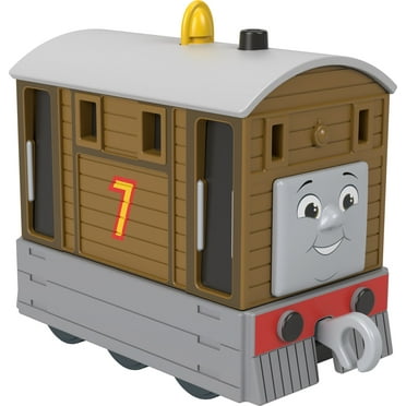 Thomas & Friends Toby Diecast Metal Push-Along Toy Train Engine for Preschool Kids