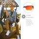 thumbnail image 3 of Gafas de Sol Knockaround Flight Paths Deportivas UV400 para Hombre y Mujer, 3 of 8