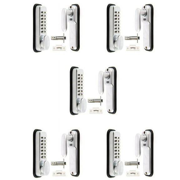 5X Digital Push Button Door Lock Key Pad Code Combination Access Mechanical Keyless