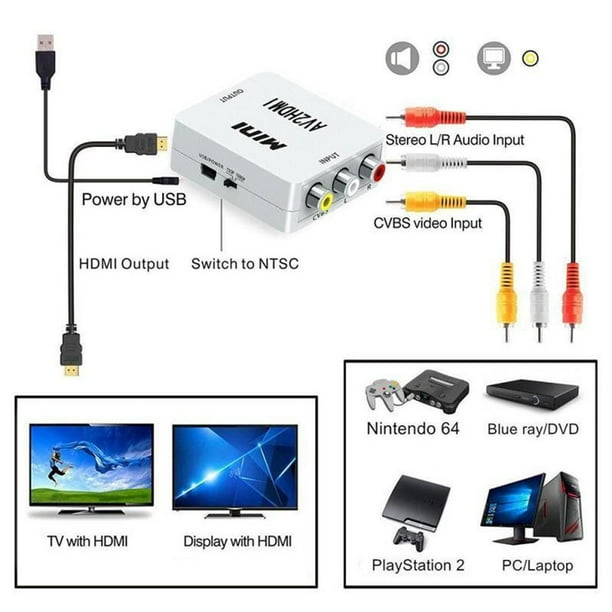 Convertidor hdmi a av hotsell