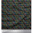 thumbnail image 1 of Soimoi Silk Fabric Abstract Dots Shirting Decor Fabric Printed Yard 42 Inch Wide, 1 of 3