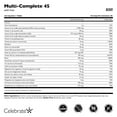 thumbnail image 3 of Celebrate Vitamins Multi-Complete 45 Bariatric Multivitamin with Iron Chewables, 45 mg of Iron, Forest Berry, 180 count, 3 of 5