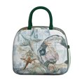 thumbnail image 2 of Lunch Bag Lunch Box for Women Reusable Insulated Lunch Bags,Water-Resistant Seashell Pattern Cooler Lunch Tote Bag, Large Capacity for Work Travel Picnic, 2 of 6