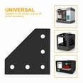 thumbnail image 6 of ZYLER- 8 Pcs Extrusion Brackets L-Shaped Connecting Plate Aluminum Profile Accessories, 6 of 6