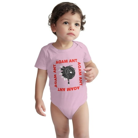 

Adam Baby Onesie and the Ants Toddler Baby Boys Girls Short-Sleeve Bodysuits Cotton Romper Pink 2 Years