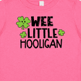 thumbnail image 4 of Inktastic St. Patrick's Day Wee Little Hooligan with Clovers Boys or Girls Baby T-Shirt, 4 of 5