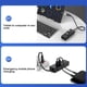 thumbnail image 3 of sweethay USB 3.0 Hub Reemplazo portátil 4 puertos Transmisión rápida U-disk Joystick Notebook Computadora Escritorio Hubs Splitter Videojuegos y accesorios Blanco 1.2 M, 3 of 6