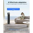thumbnail image 6 of NFTIGB Tower Fans 36" Oscillating Floor Fan with Remote for Home, 4 Speed 4 Modes,12H Timer,New, 6 of 7