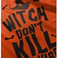 thumbnail image 5 of Halloween Witch Don't Kill My Vibe Toddler Boy Girl T Shirt Infant Toddler Brisco Brands 4T, 5 of 6