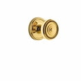 thumbnail image 6 of Grandeur 808106 Georgetown Solid Brass Rose Dummy Knob Set - Nickel, 6 of 6
