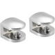 thumbnail image 4 of Abrazaderas de vidrio de 6 piezas, abrazaderas de vidrio para espejo, abrazadera de vidrio ajustable para montaje en pared, sujetadores de clip para espejo de baño de aleación de zinc, 19 * 20 * 16 mm, 4 of 5