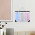 thumbnail image 5 of FONDOTIN 1Pack Large Print Calendar Paper Calendar Multi Simple Home School Use, 5 of 5