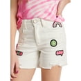 thumbnail image 2 of Justice Girls High Rise Midi Short, Sizes 6-18, Slim & Plus, 2 of 4