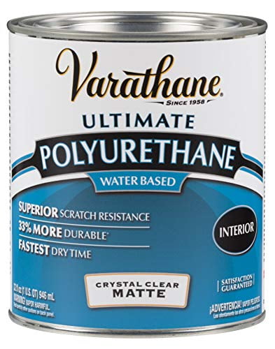 Varathane, Water Based Poly Matte, Quart